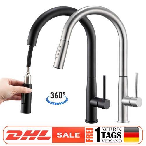 Edelstahl küchenarmatur 360 - edelstahl,