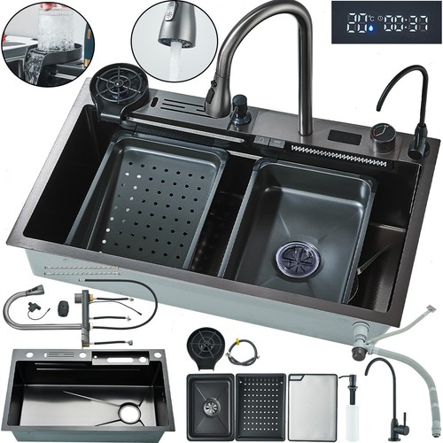Edelstahl küchenspüle led - edelstahl,